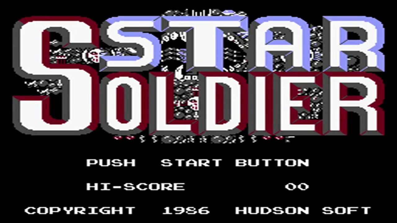 Star Soldier - NES - Full Playthrough - Warpless - Deathless
