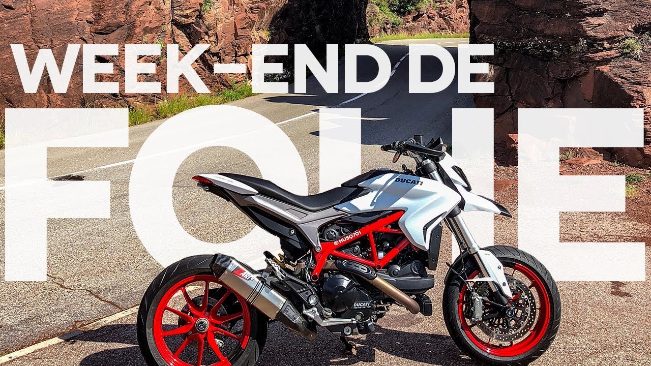 🔥 ROAD TRIP en famille ! 🔥 ça frotte vite !! 😱#ducati #hypermotard