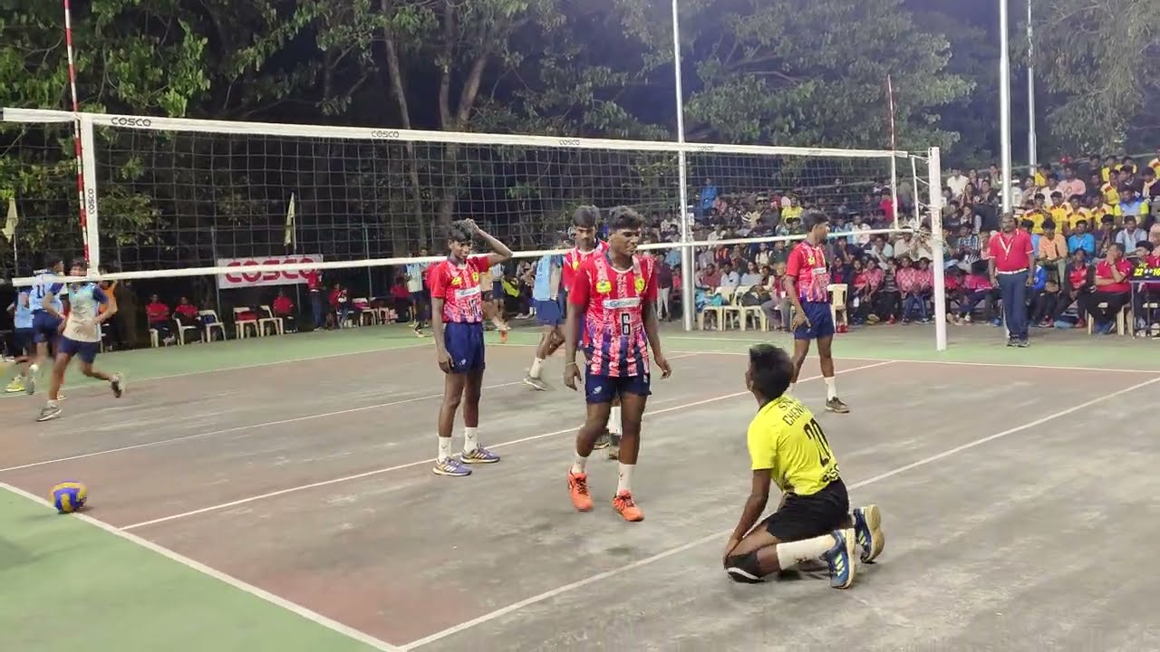 Sub Junior State Volleyball Championship For Boys Final Match For Boys Trichy Vs Chennai