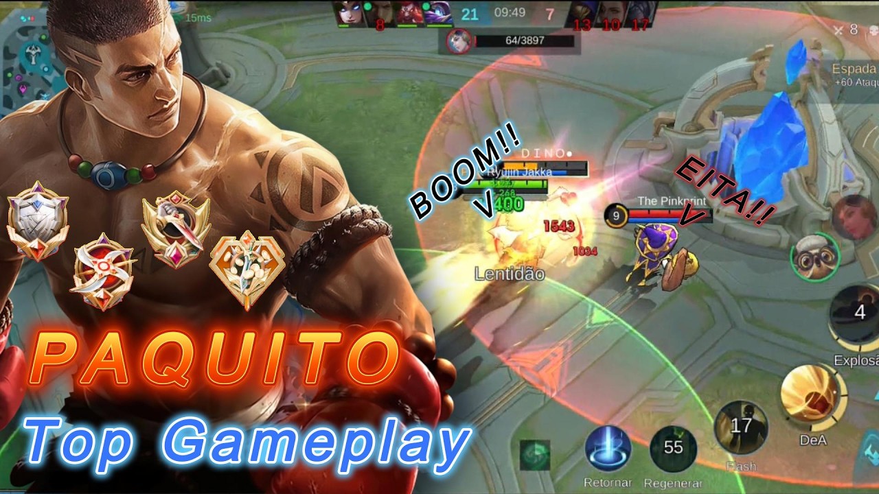 Estreia do Paquito( O mestre do poker explosivo)!! - Paquito Gameplay | mobile legends