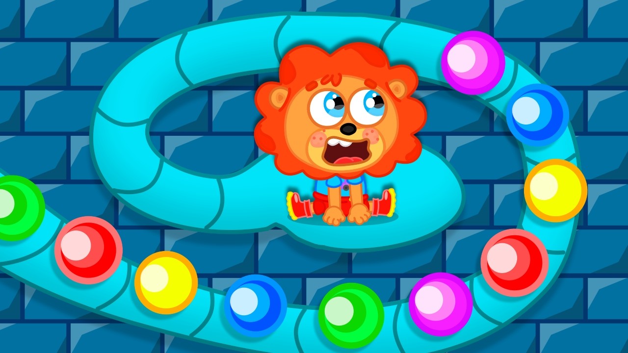 LeonCito | Bolas Orbeez multicolores | Dibujos animados | Video Para Niños