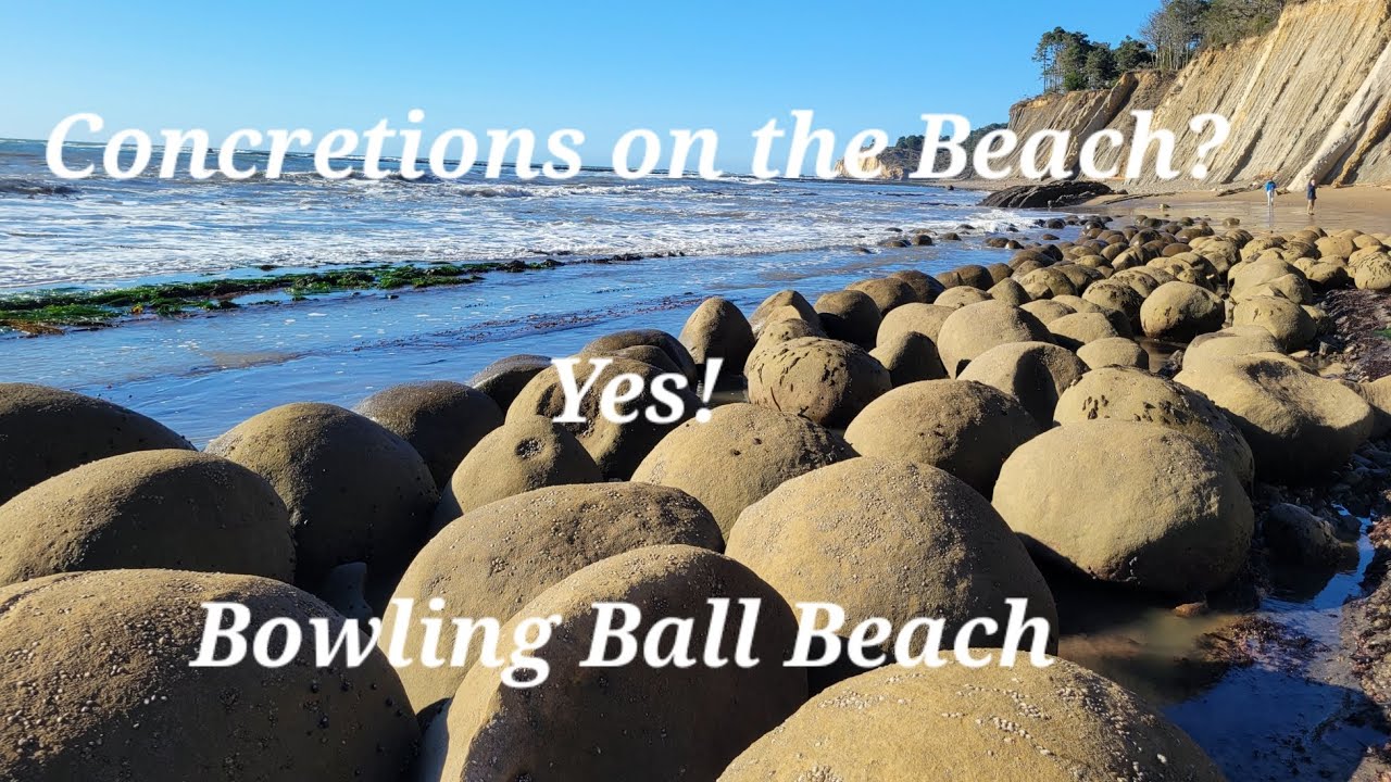 Bowling Ball Beach ~ Concretions on the California Coast