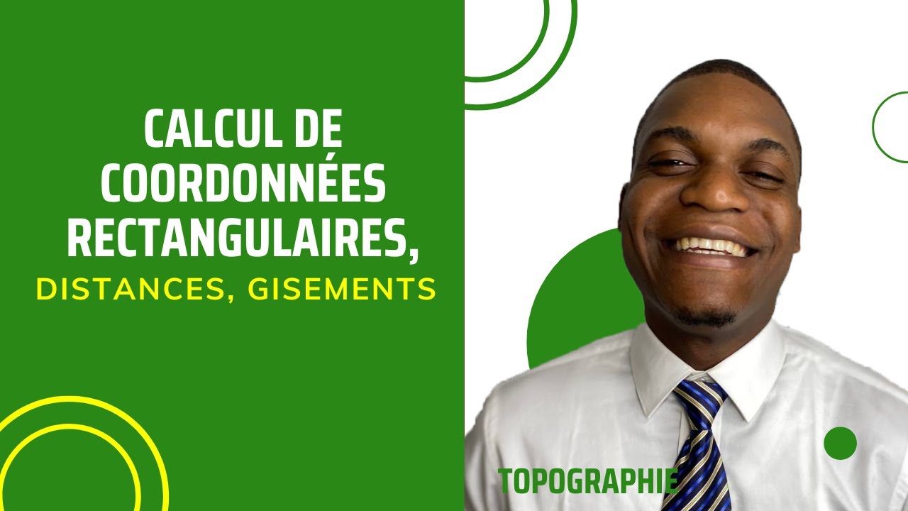 Calcul de coordonnées rectangulaires, distances, gisements