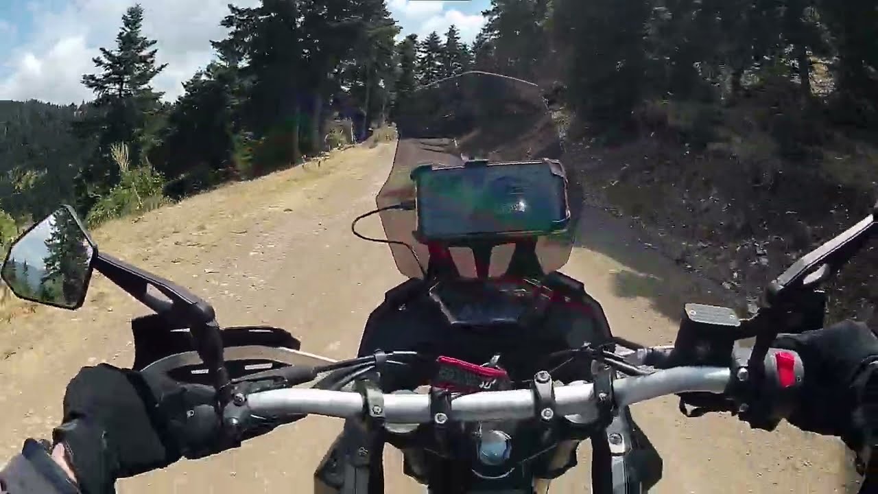 Around Karpenisi-Day 1: Kaliakouda's shelter / 11km dirt road #voge300rally