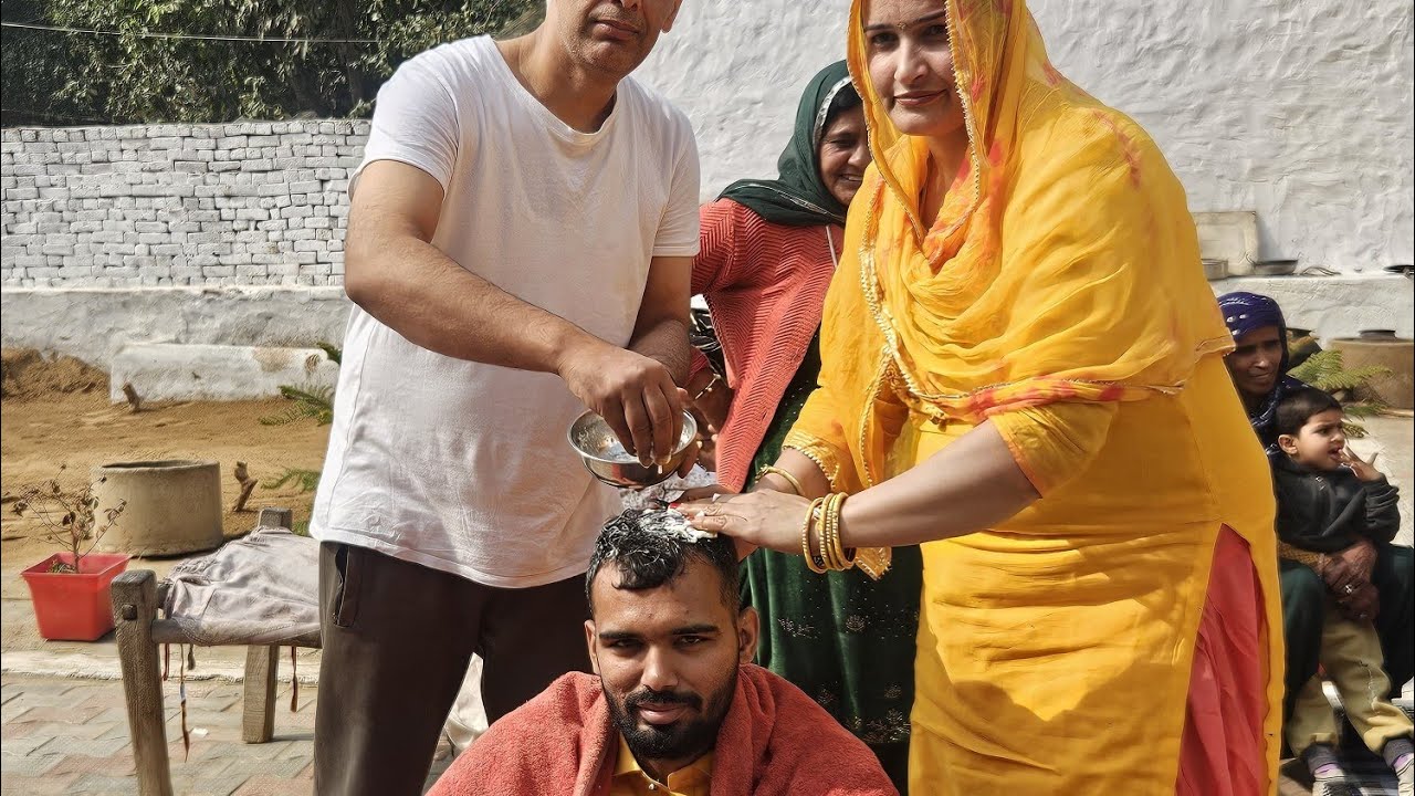 बान और हल्दी की तै या री की रसम |😀😃