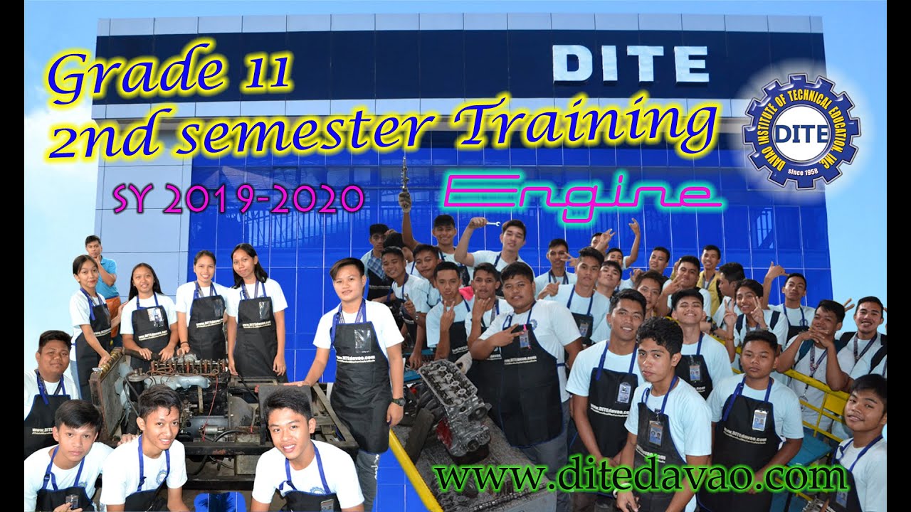 AUTOMOTIVE SERVICING TRAINING @ DITE G11 SY2019 20 v2_2ND SEM(ICE TRAINING) #NO FILTER