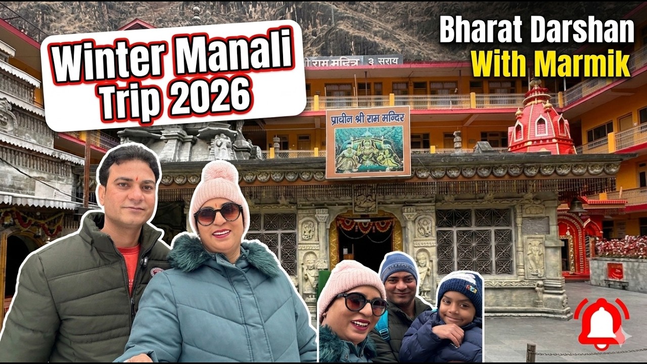 Exploring Manikaran During Our Winter Manali Trip Feb 2026 #travel #manali #kasol #ram