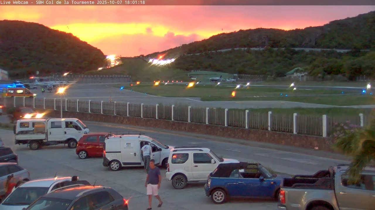 Medical Air Transport - Sunset Landing St Barth