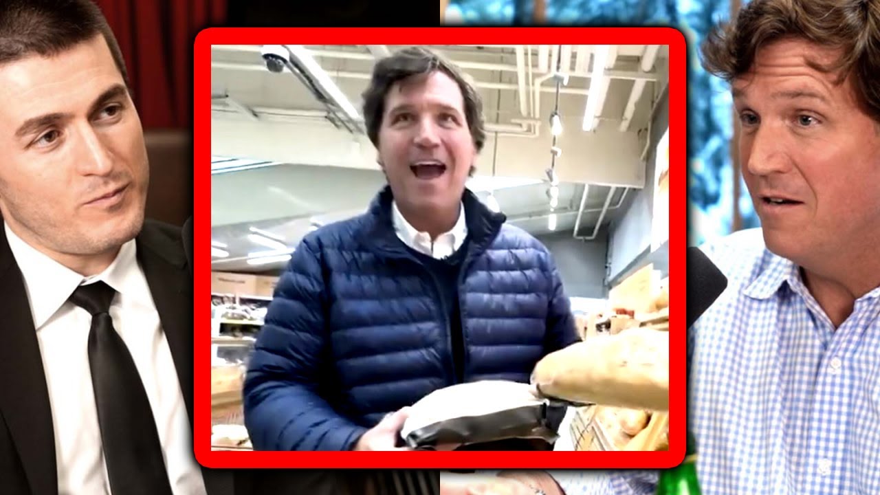 Lex Fridman argues with Tucker Carlson about Moscow metro and grocery store videos