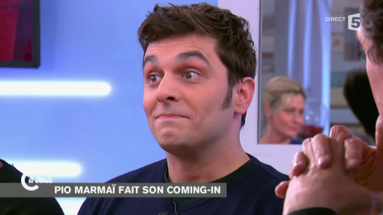 Pio Marmaï fait son coming-in - C à vous - 21/01/2015