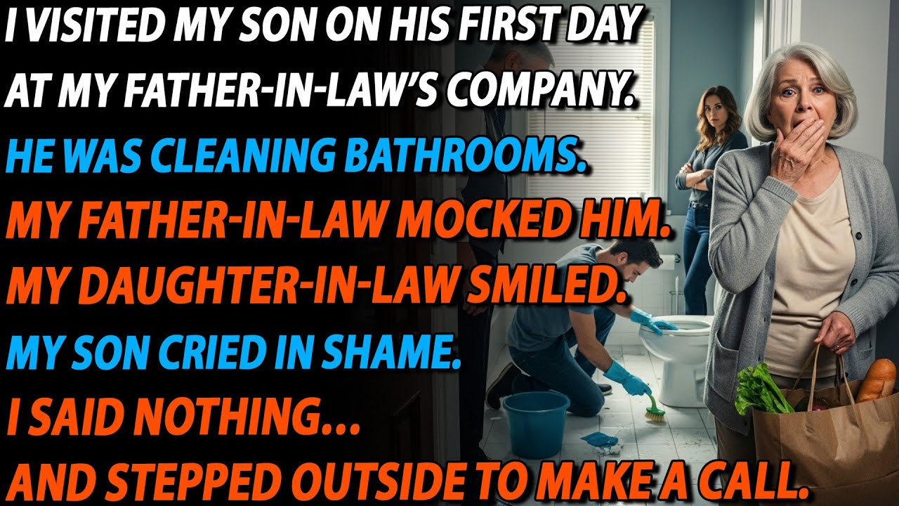 🚽 They Made My Son Clean Toilets—So I Made One Call That Ruined Them 📞
