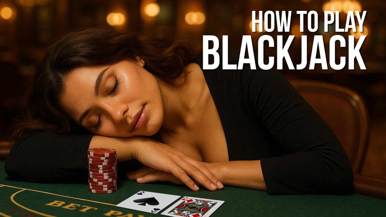 FALL ASLEEP to Blackjack: A Complete Strategy Guide (How to Play)