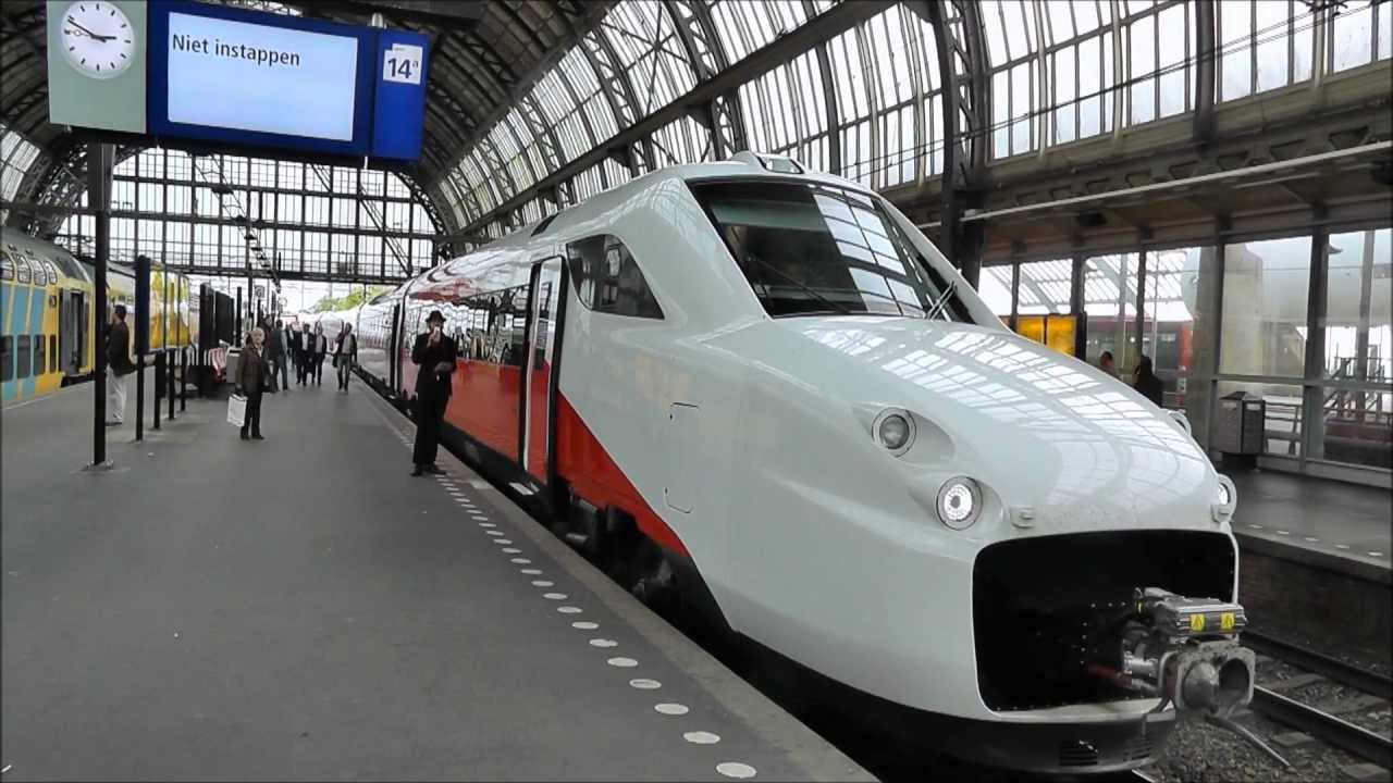 Brussels to Amsterdam by FYRA train...