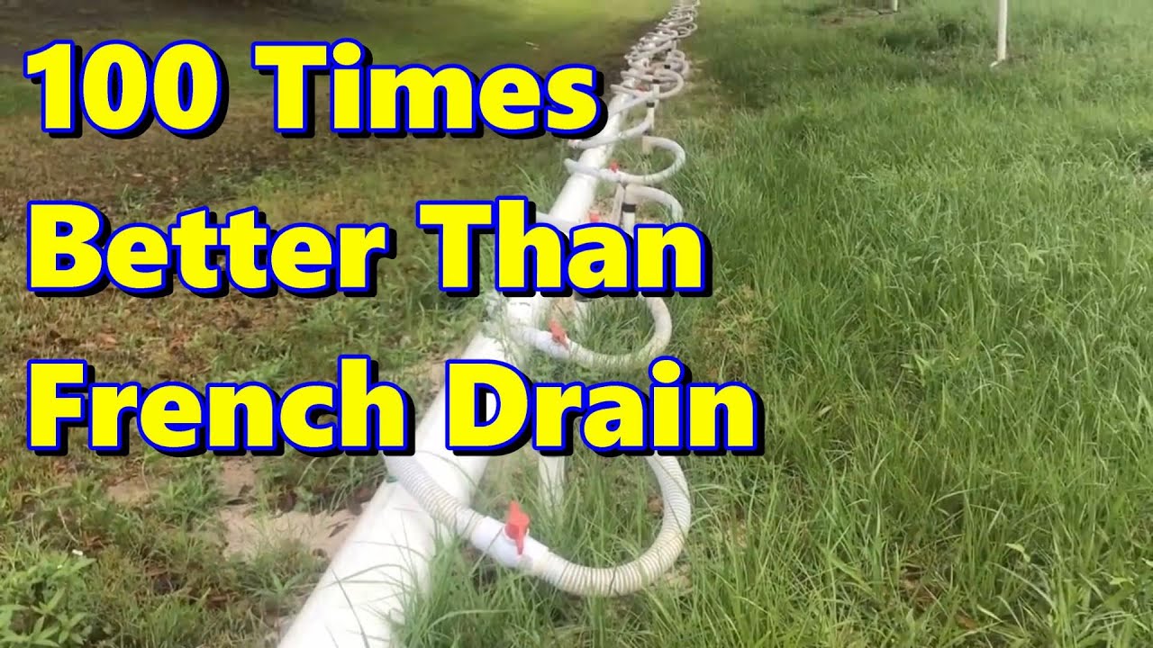 100 Times Better than French Drain GROUND WATER REMOVAL - Understanding Ground Water
