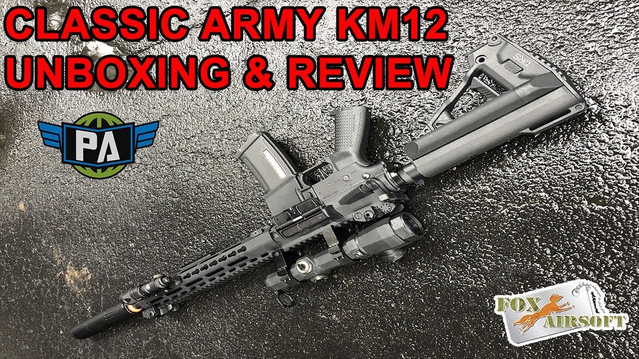 Classic Army km12 Unboxing & Review- Planet Airsoft