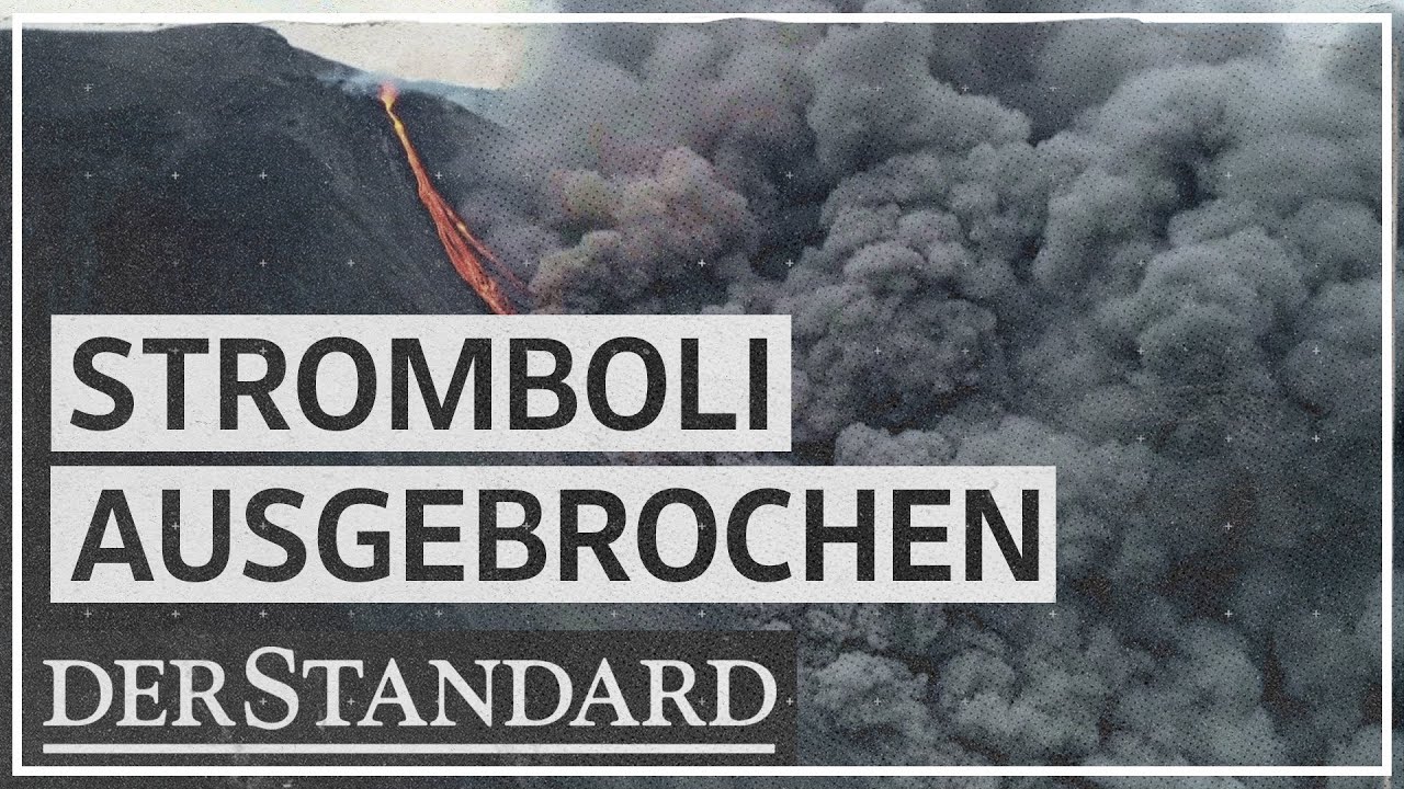 Vulkan Stromboli ausgebrochen