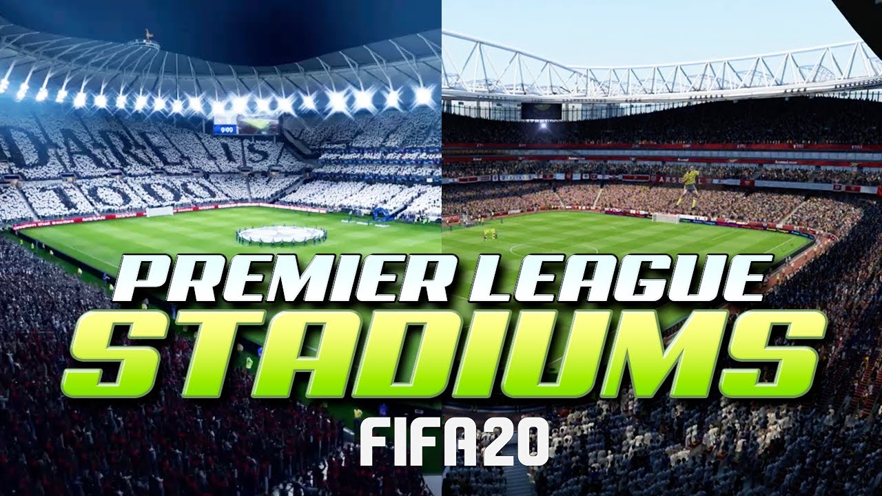 FIFA 20 - ALL PREMIER LEAGUE STADIUMS showing all Stands/Seats 🔥⚽️