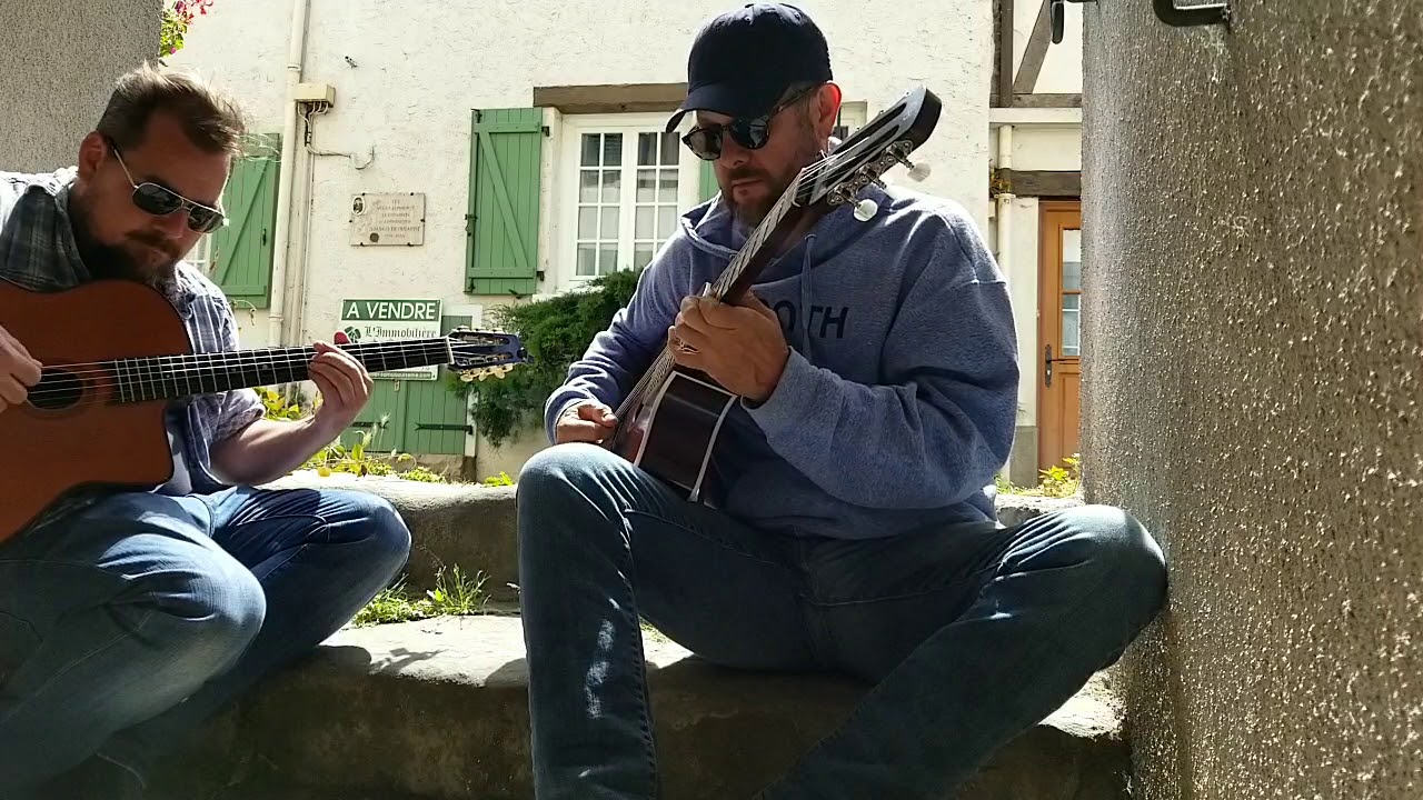 At Django&rsquo;s home in Samois France
