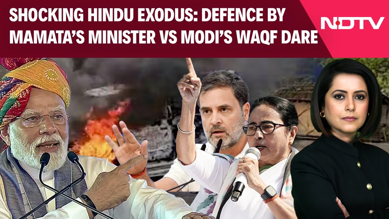 Waqf Bill | Shocking Hindu Exodus: Defence By Mamata&rsquo;s Minister vs Modi's Waqf Dare
