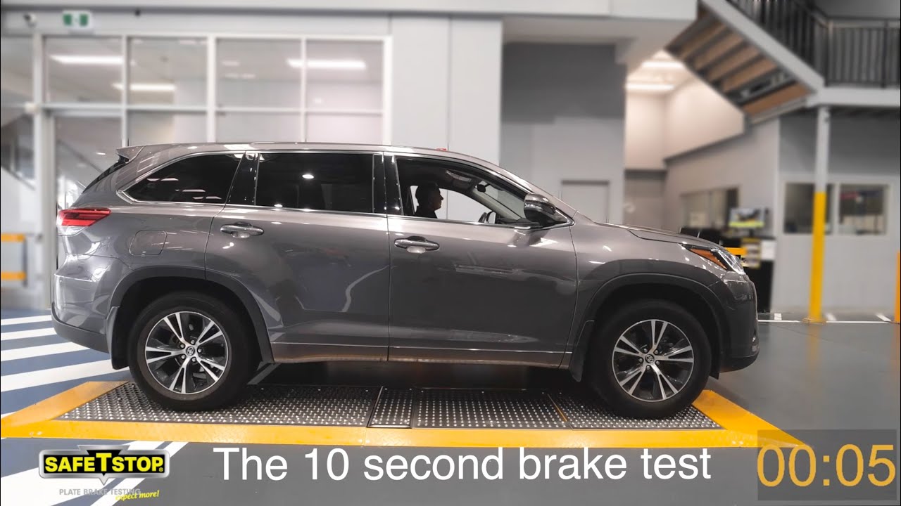 The SafeTstop Plate Brake Test Lane