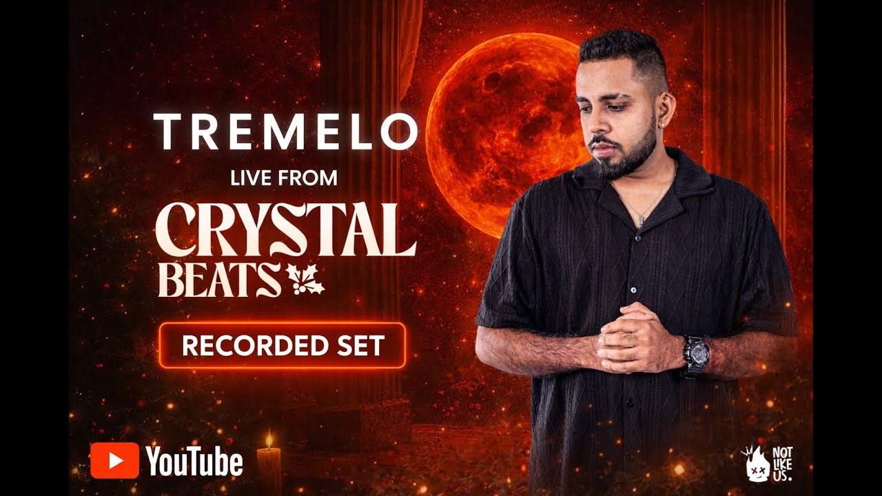 TREMELO - Live Recorded  DJ Set at Crystal Beats 12 26 2025 (Audio Only)
