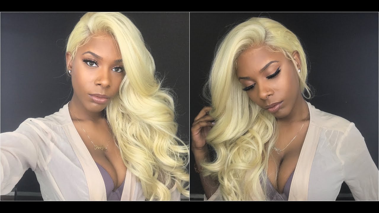 Bombshell Already Curled 613 Wig: Sensationnel Cloud 9 What Lace Front Wig - Solana