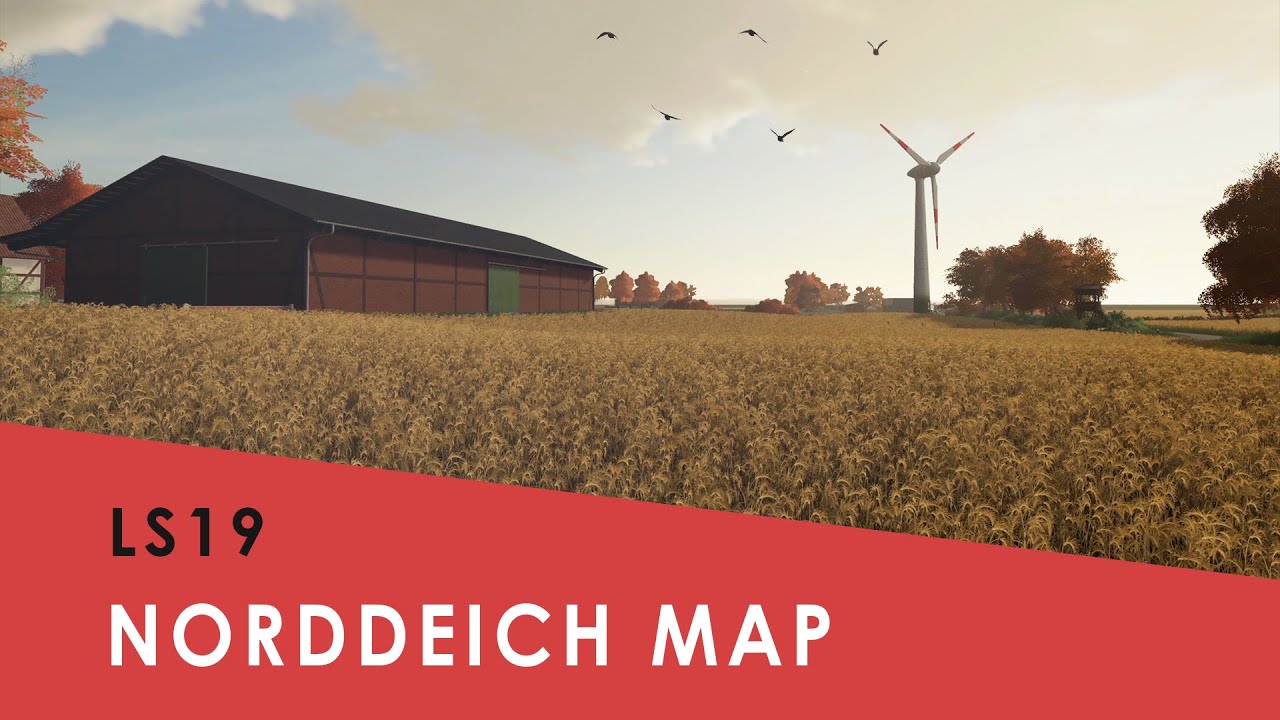 LS19 I Norddeich Map I Schönheit im Norden