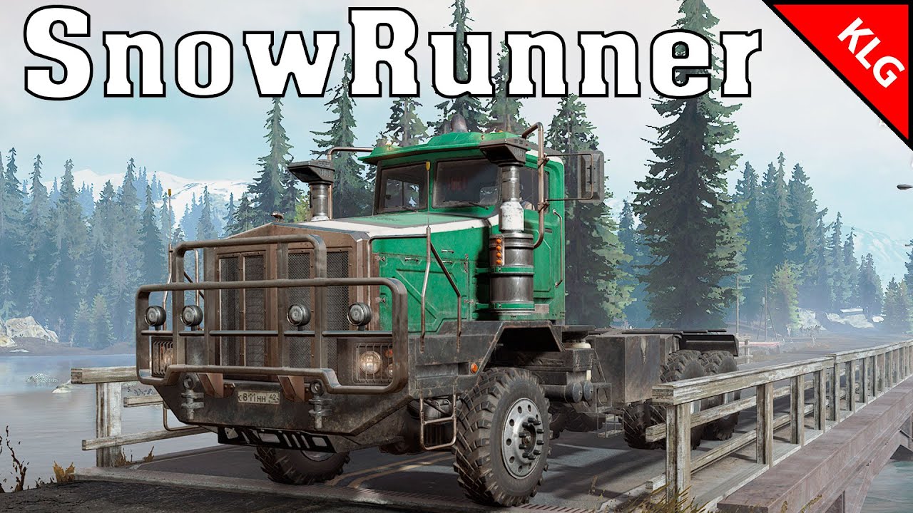 НЕОБЫЧНЫЙ ГРУЗОВИК и  Paystar 5600TS ► SnowRunner  (Стрим 2К/RU)