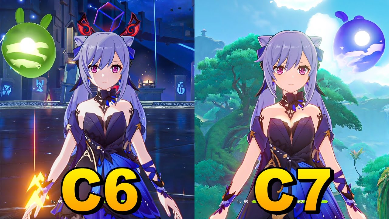 C6 & C7 Keqing be like... Genshin Impact