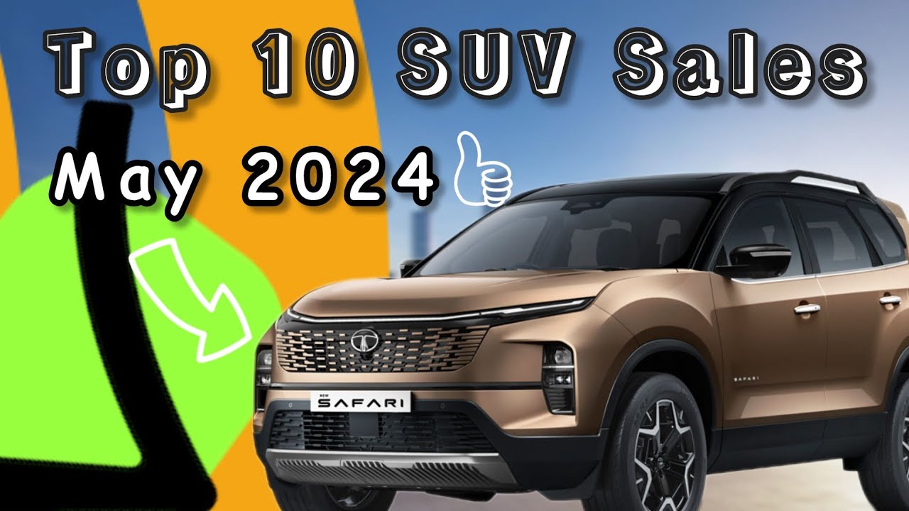 Top 10 SUV Sales in May 2024 || Top 10 SUVs In India || @The_Motor_Muse_India