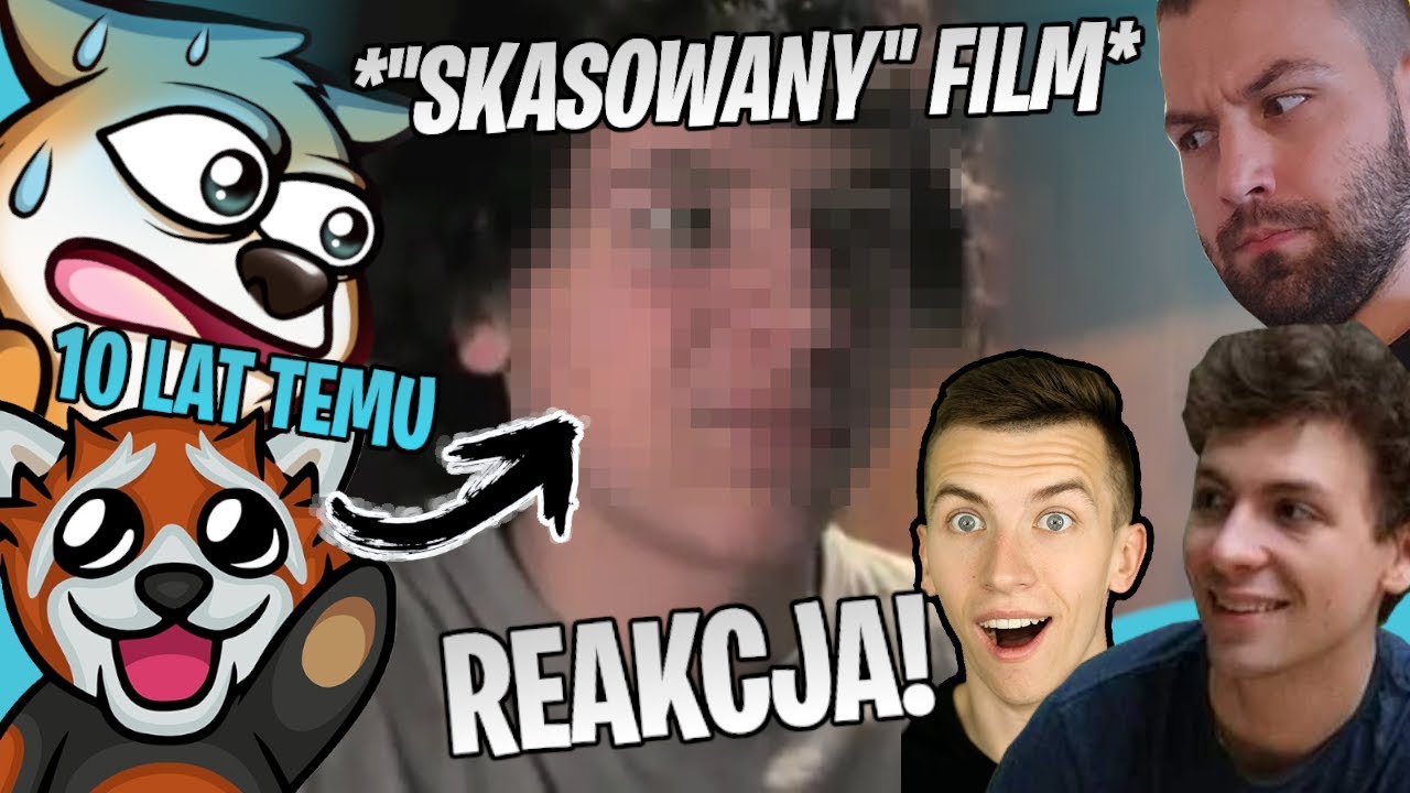 REAKCJA YOUTUBER&Oacute;W NA M&Oacute;J 10-cio LETNI FILM  *usunięty* (Ewron, Nexe, Paczol, Sitrox, Nojracht)