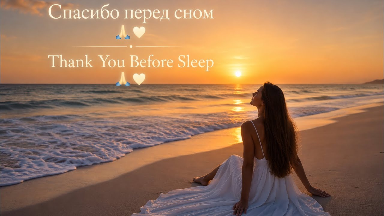 Скажи спасибо перед сном — за дом и тепло 🏡🙏🏻