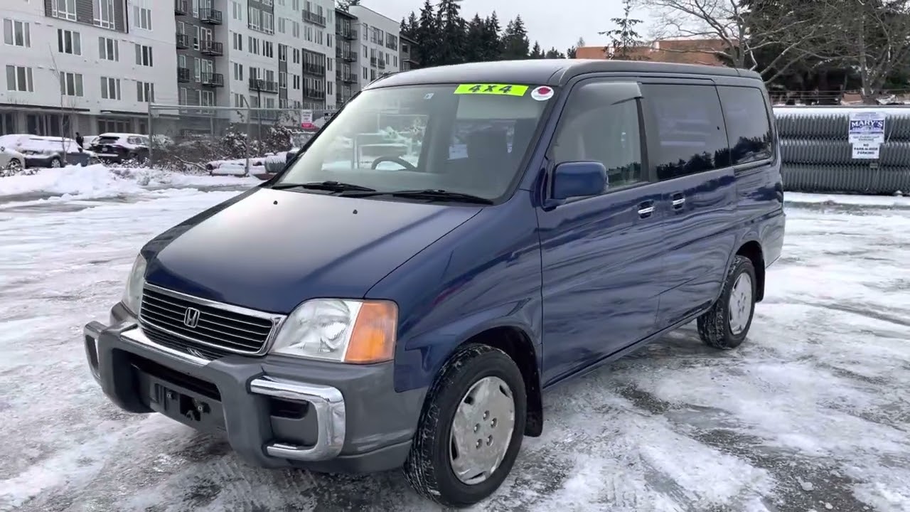 1997 HONDA STEP WAGON 4WD AT 2.0L 47,200km RHD JDM