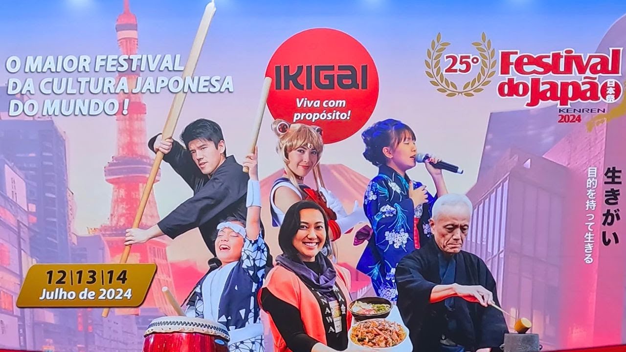 25º Festival do Japão, São Paulo Expo Imigrantes 12 jul #japão #festival #festival #culturajaponesa