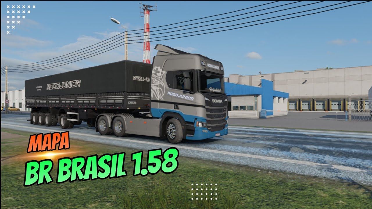 MAPA BR BRASIL SIMULANDO AO MAXIMO | ETS2 LIVE