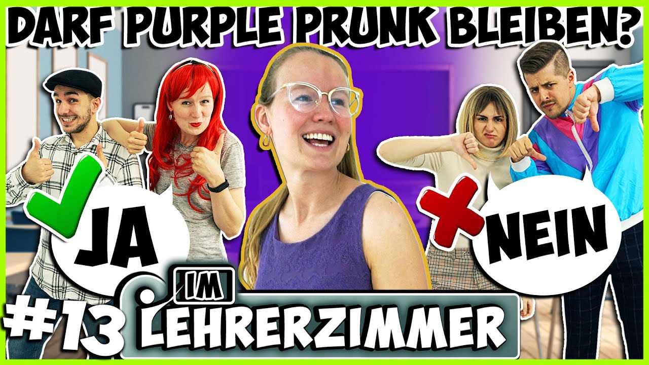 PURPLE PRUNK wird von der SCHULE GESCHMISSEN!?!? | Im Lehrerzimmer #13