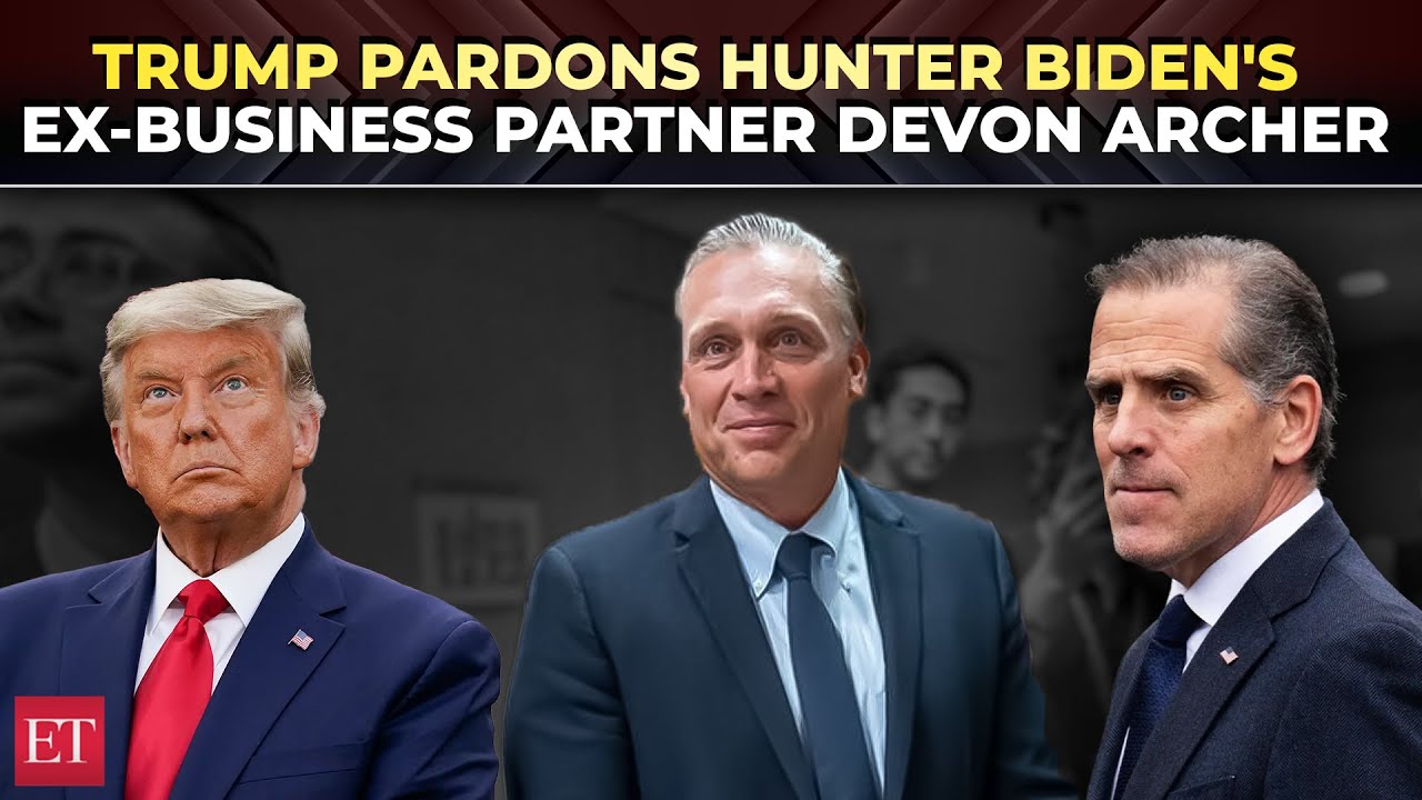 Confirmed! Trump pardons Devon Archer, Hunter Biden's ex-business partner who testified the Bidens
