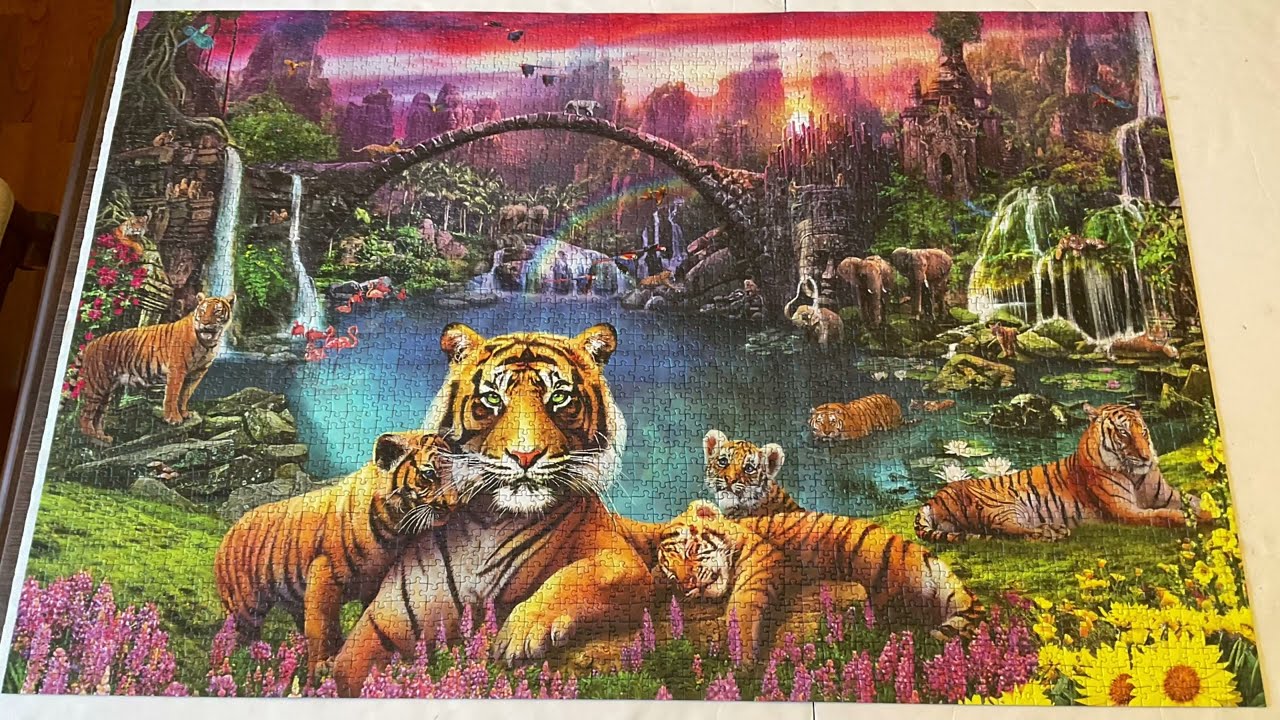 Ravensburger Tigers in Paradise 3000 Piece Puzzle