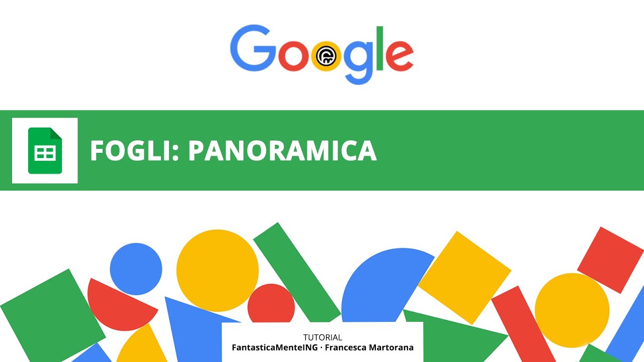 GOOGLE FOGLI tutorial 1: Le basi di Google Sheets e differenze da Excel