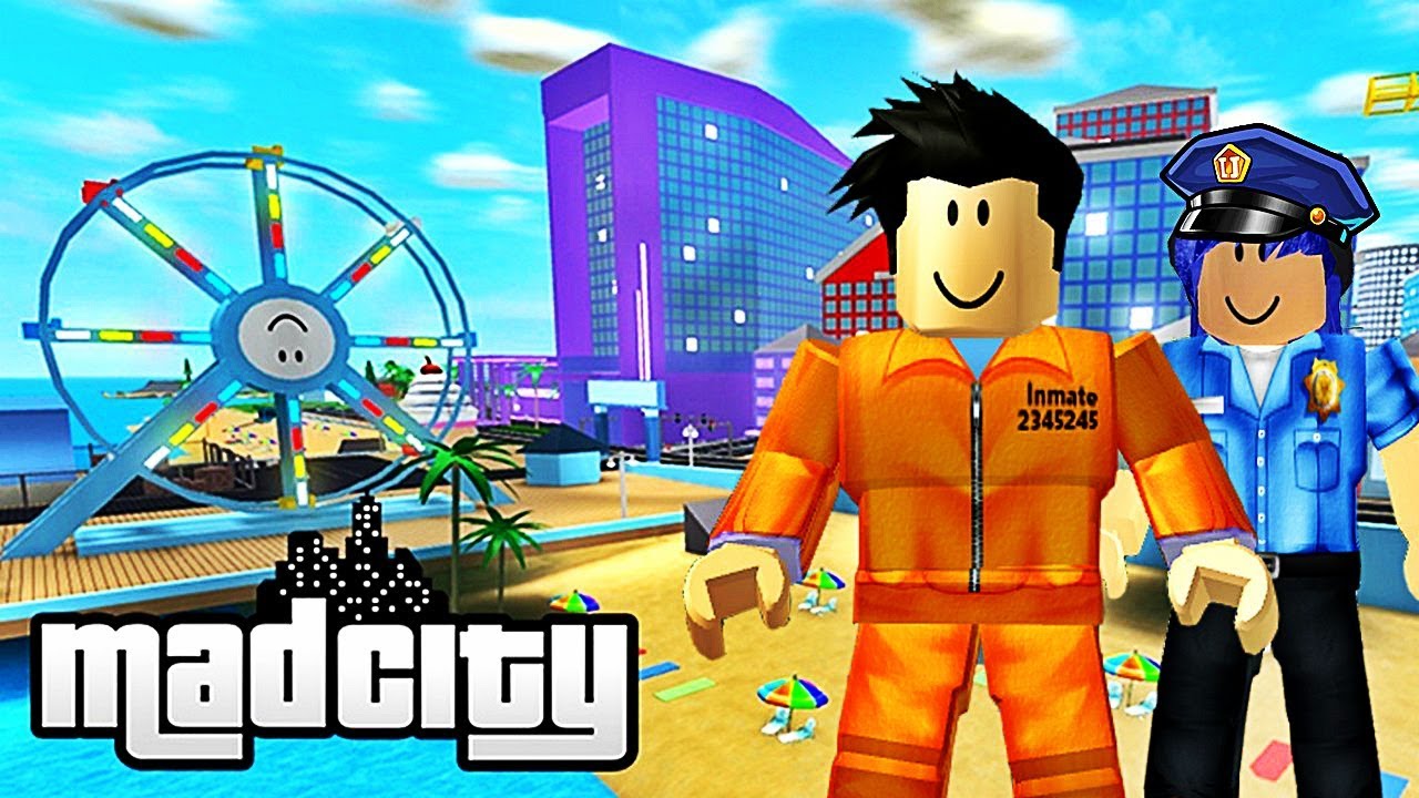 JE DÉCOUVRE MAD CITY AVEC MARY ! - Roblox