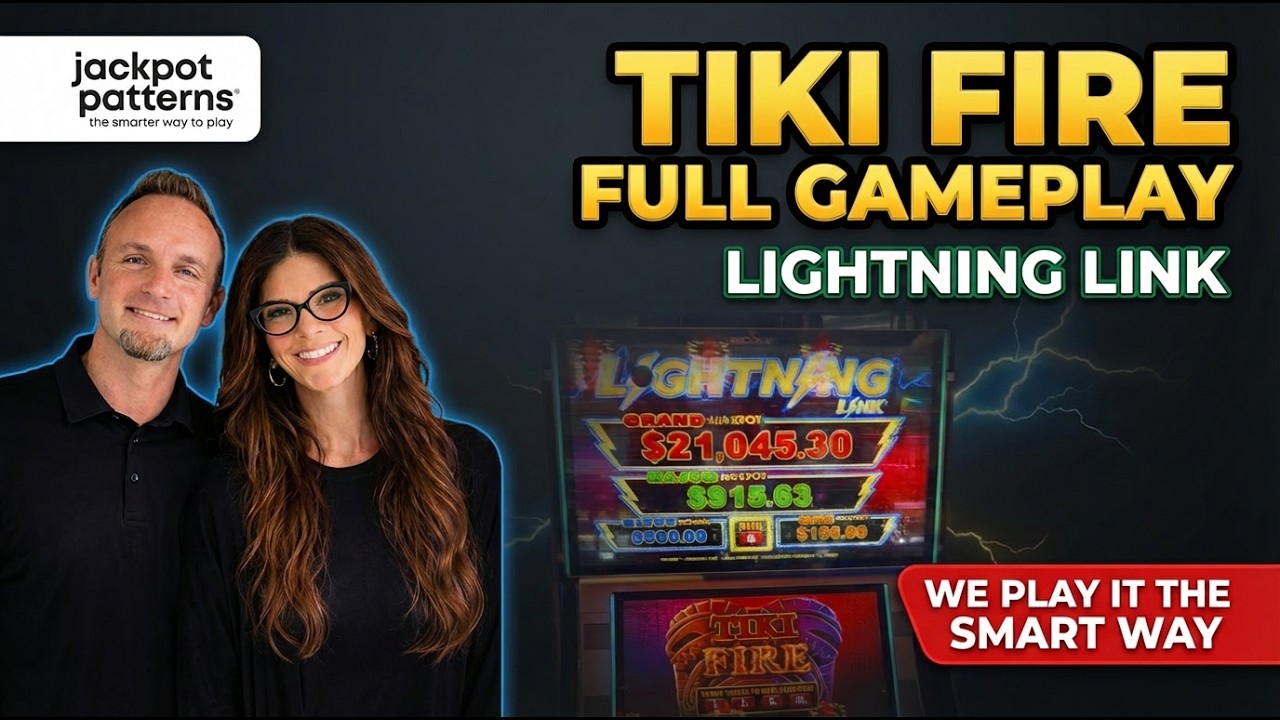 Полное прохождение игры Tiki Fire Lightning Link + стратегия
