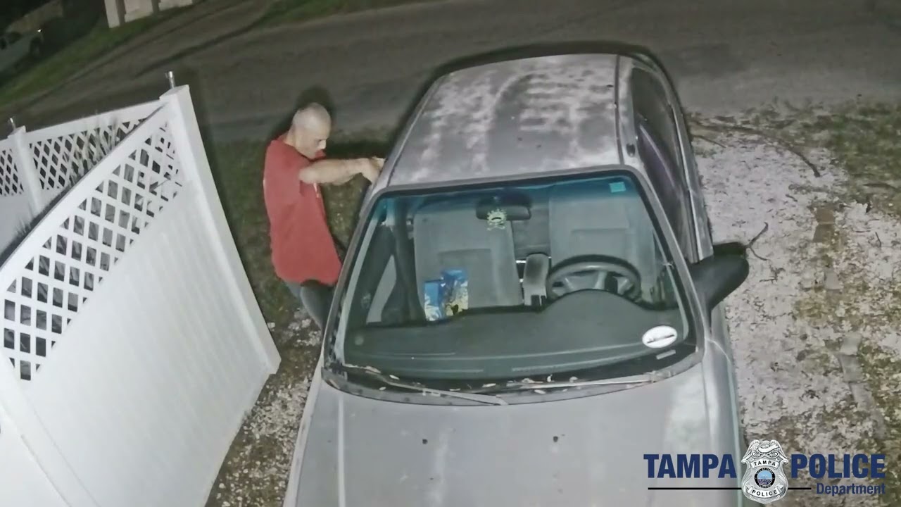 Detectives Work to ID a Car Thief - You May Be Able To Help!