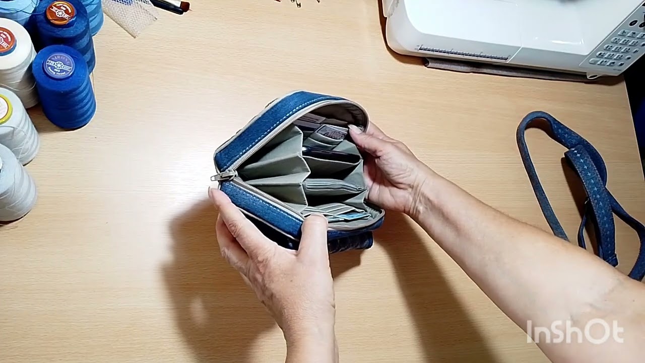 Сумочка по мастер классу Татьяны Ерёминой.