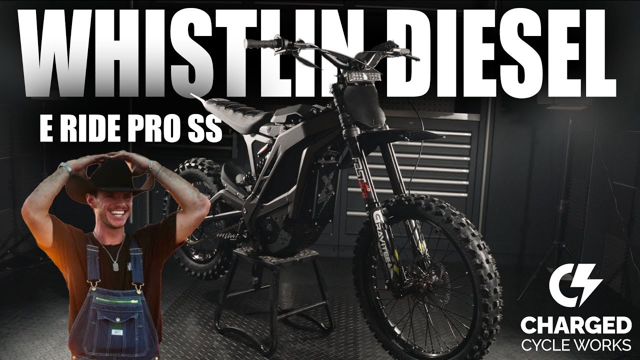 WE BUILT AN E RIDE PRO SS FOR WHISTLIN DIESEL