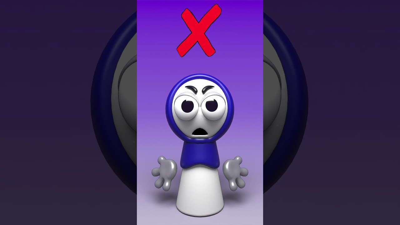 Unmasking Sprunki Clukr 🎭  (3D Animation)