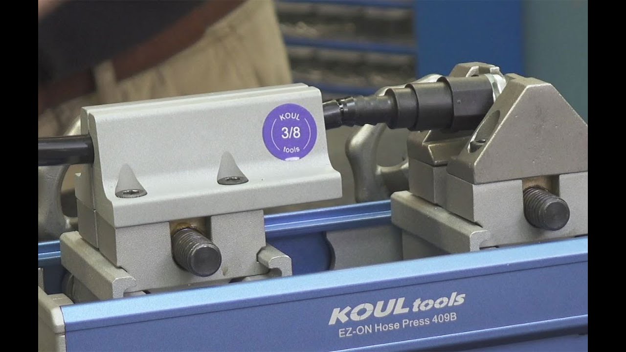 Install Fuel Line Connectors with the EZ-ON Hose Press