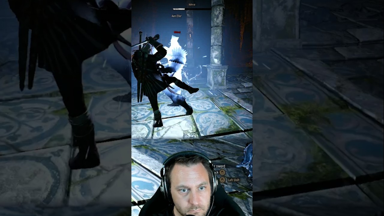 Our First Entanglement With the Wild Hunt!! #Witcher3 #Livestream #Gaming #Shorts