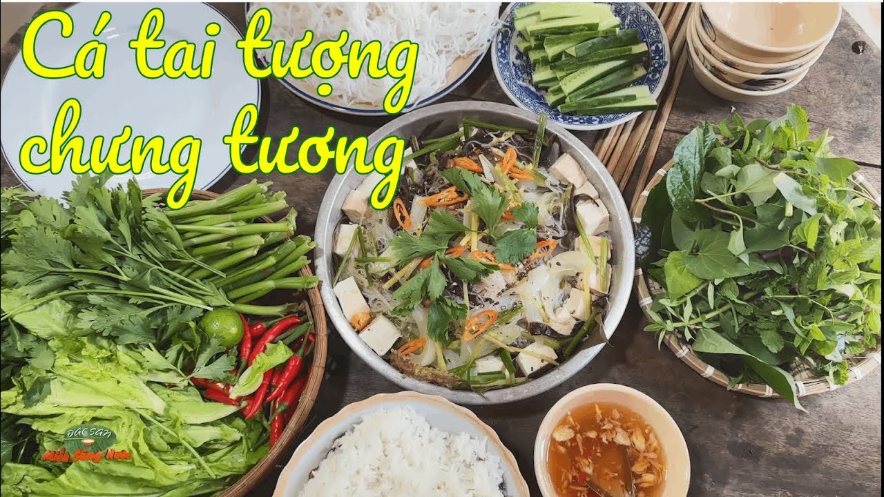 CÁ TAI TƯỢNG CHƯNG TƯƠNG | Đặc sản miền sông nước