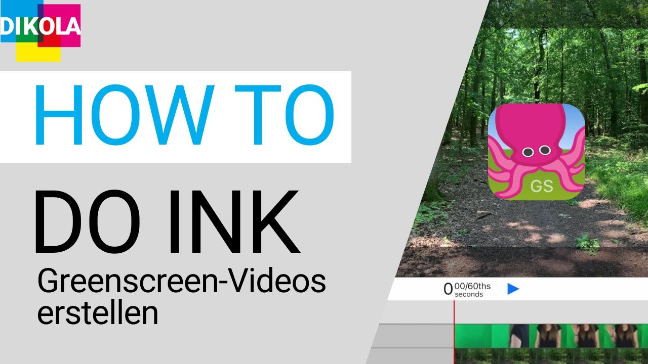 How To: Arbeit mit der App Green Screen Do Ink | Digital kompetent im Lehramt