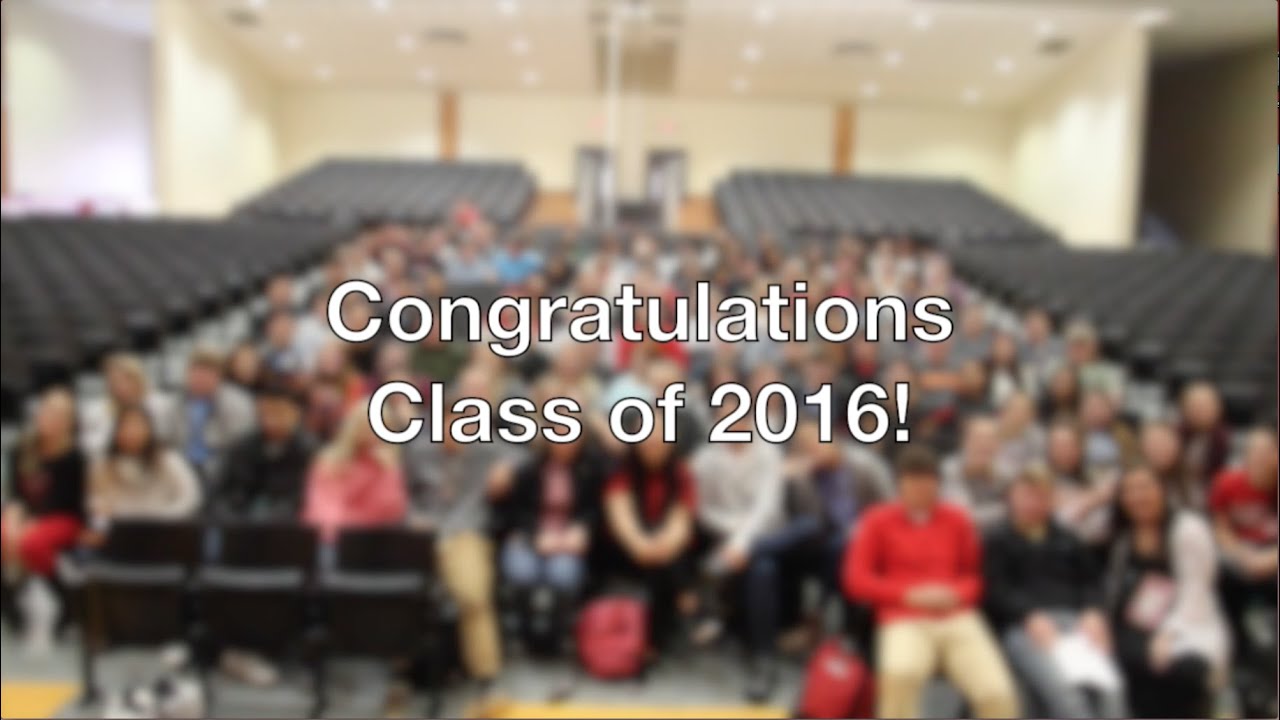 Loudon High School Class of 2016 Senior Video
